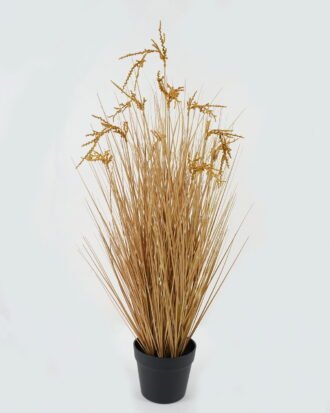 Artificial Grass 38*38*88cm Rice Ears grass *10 in PP pot GS-29422117 Grass&PLANT YeahFlower is one of Chinese leading OEM manufacturers and exporters , supplying the silk flowers, wholesale artificial trees