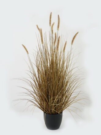 Artificial Grass 38*38*58cm Setaria grass *7 in PP pot GS-45722027 Grass&PLANT 3,000+ sqm showroom with thousands of artificial flowers, plants & trees ready for global sourcing.