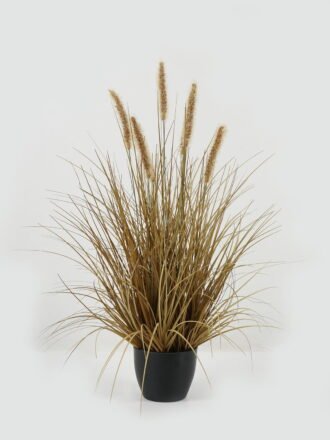 Artificial Grass 55*55*85cm Setaria grass *10 in PP pot GS-45722030 Grass&PLANT 3,000+ sqm showroom with thousands of artificial flowers, plants & trees ready for global sourcing.