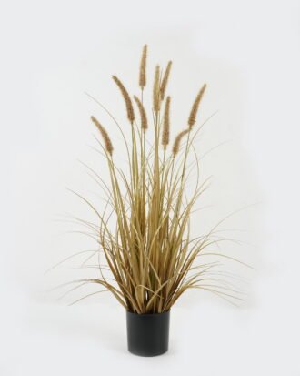 Artificial Grass 55*55*85cm Setaria grass *9 in PP pot GS-45722028 Grass&PLANT YeahFlower is one of Chinese leading OEM manufacturers and exporters , supplying the silk flowers, wholesale artificial trees