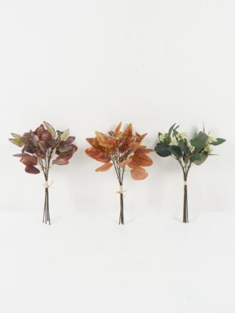 Artificial Plant 22*22*39cm Eucalyptus *5 bush GS-25822016-Z1 Bouquet 3,000+ sqm showroom with thousands of artificial flowers, plants & trees ready for global sourcing.