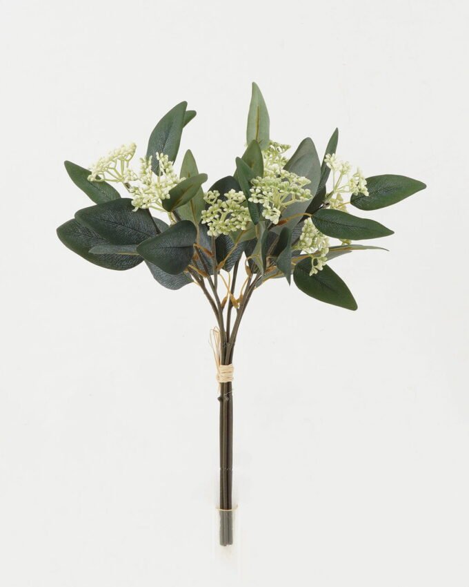 Artificial Plant 22*22*39cm Eucalyptus *5 bush GS-25822016 Bouquet YeahFlower is one of Chinese leading OEM manufacturers and exporters , supplying the silk flowers, wholesale artificial trees