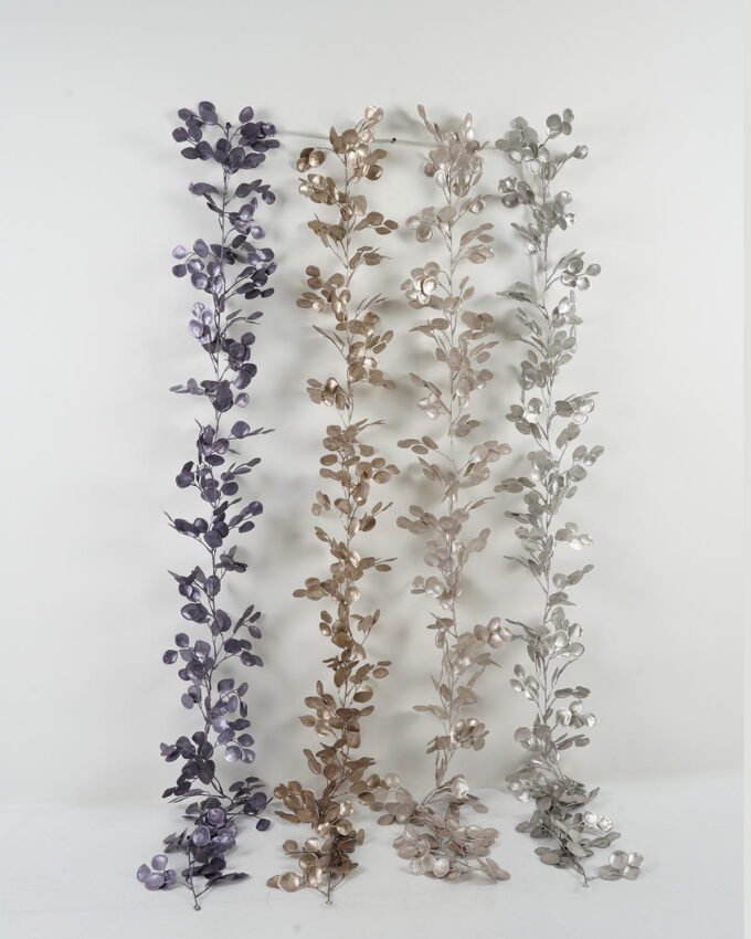 Artificial Plant 20*180cm Eucalyptus garland GS-54022134 Christmas Item YeahFlower is one of Chinese leading OEM manufacturers and exporters , supplying the silk flowers, wholesale artificial trees