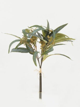 Artificial Plant 33*33*39cm Eucalyptus leaf *5 bush GS-25822018-R1 Bouquet 3,000+ sqm showroom with thousands of artificial flowers, plants & trees ready for global sourcing.