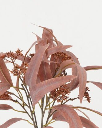 Artificial Plant 33*33*39cm Eucalyptus leaf *5 bush GS-25822018-R1 Bouquet YeahFlower is one of Chinese leading OEM manufacturers and exporters , supplying the silk flowers, wholesale artificial trees