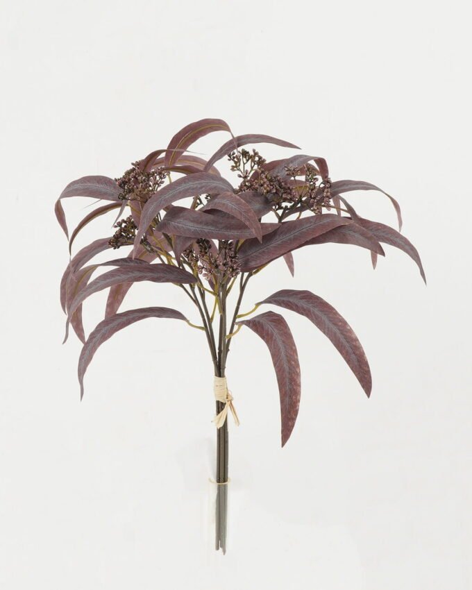 Artificial Plant 33*33*39cm Eucalyptus leaf *5 bush GS-25822018-R1 Bouquet YeahFlower is one of Chinese leading OEM manufacturers and exporters , supplying the silk flowers, wholesale artificial trees