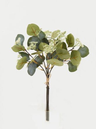 Artificial Plant 22*22*39cm Eucalyptus *5 bush GS-25822016-R1 Bouquet 3,000+ sqm showroom with thousands of artificial flowers, plants & trees ready for global sourcing.