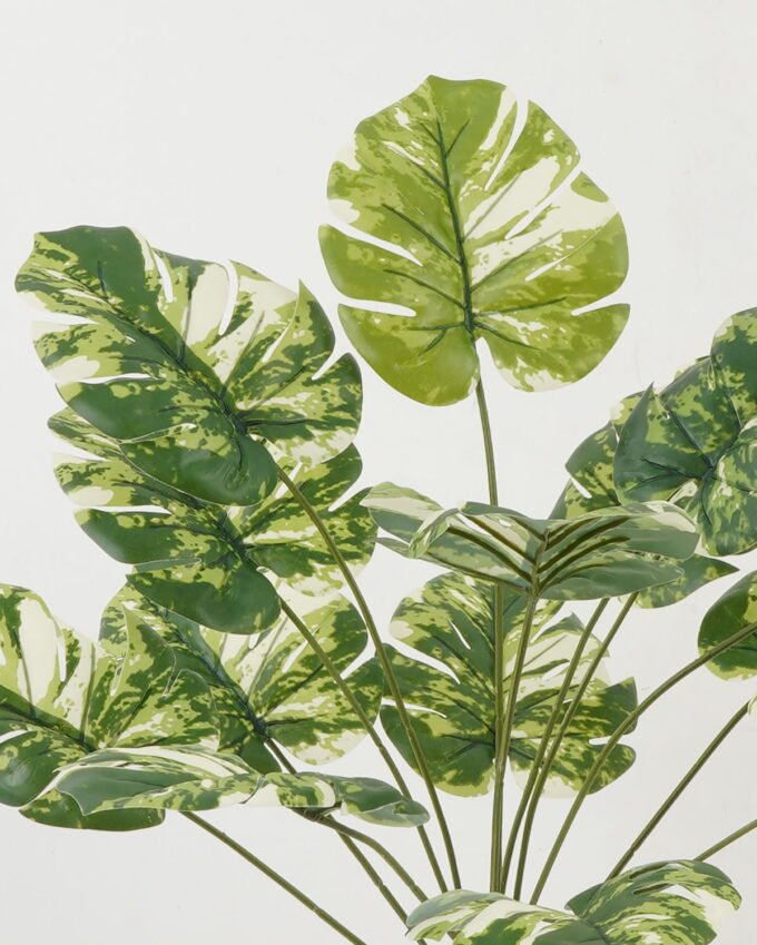 Artificial Plant 36*36*55cm Monstera *14 bush GS-29822030 Leaves&Sprays&Foliages YeahFlower is one of Chinese leading OEM manufacturers and exporters , supplying the silk flowers, wholesale artificial trees