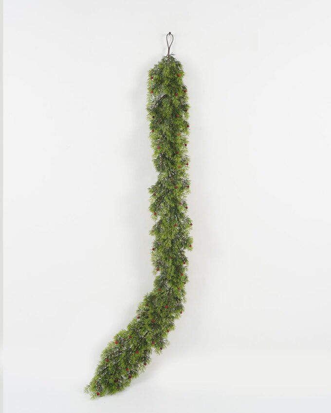 Artificial Plant 16*158cm Plastic Cypress leaf Ring GS-05522088 Banners&Garlands YeahFlower is one of Chinese leading OEM manufacturers and exporters , supplying the silk flowers, wholesale artificial trees