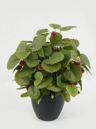 Artificial Flower 18*18*19cm Chrysanthemum in glass GS-16822073 Potted Flowers&Plants 3,000+ sqm showroom with thousands of artificial flowers, plants & trees ready for global sourcing.