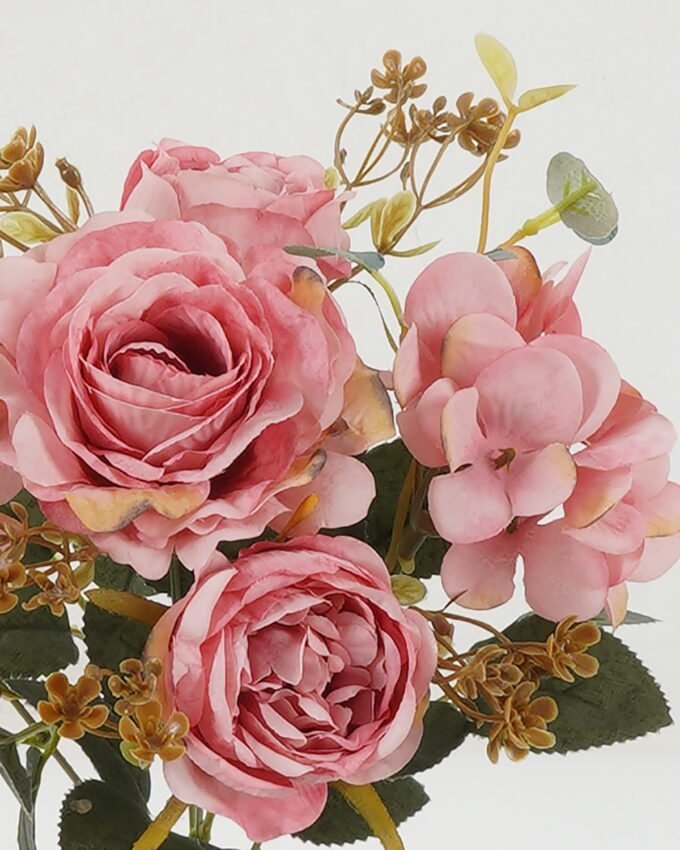 Artificial Flower 30cm Rose hush GS-31722003 Flowers Bush YeahFlower is one of Chinese leading OEM manufacturers and exporters , supplying the silk flowers, wholesale artificial trees