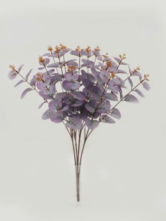 Artificial Flower 27*27*48cm 3D Print Eucalyptus *16 single stem GS-17722055-K1 Flowers Bush 3,000+ sqm showroom with thousands of artificial flowers, plants & trees ready for global sourcing.