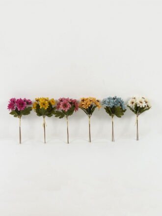 Artificial Flower 15*15*28cm Chrysanthemum *3 bundle GS-16822086-C1 Bouquet 3,000+ sqm showroom with thousands of artificial flowers, plants & trees ready for global sourcing.