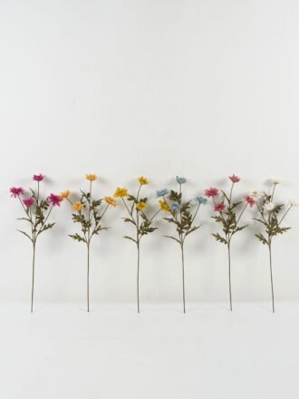 Artificial Flower 24*24*59cm Chrysanthemum *4 single stem GS-16822084-Y1 Single Flowers 3,000+ sqm showroom with thousands of artificial flowers, plants & trees ready for global sourcing.