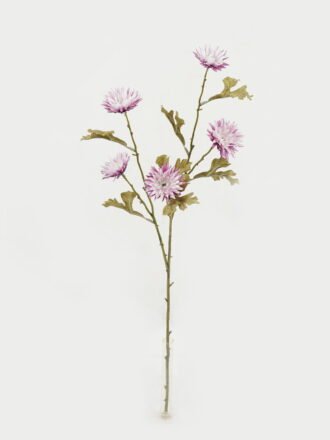 Artificial Flower 15*15*80cm Flowers *2 single stem GS-26222043 Single Flowers 3,000+ sqm showroom with thousands of artificial flowers, plants & trees ready for global sourcing.