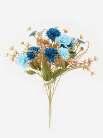 Artificial Flower 28*28*40cm Chrysanthemum *9 bush GS-16822090-O1 Flowers Bush 3,000+ sqm showroom with thousands of artificial flowers, plants & trees ready for global sourcing.