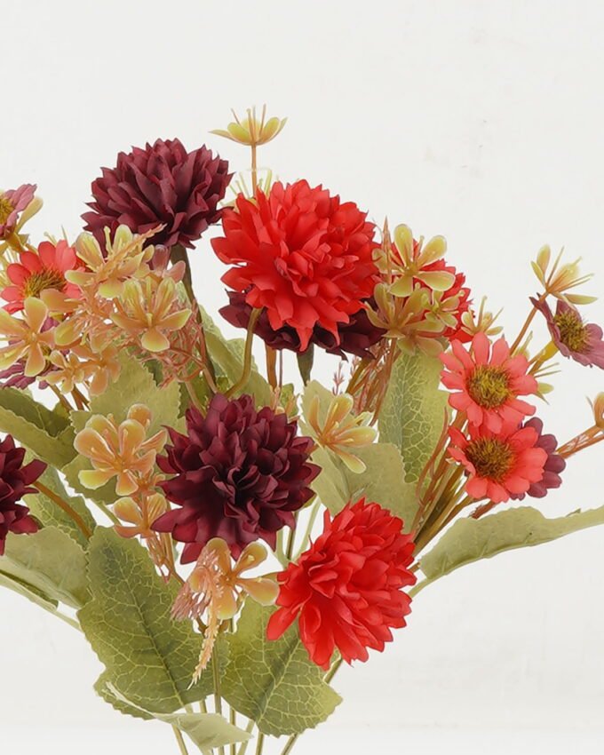 Artificial Flower 22*22*33cm Chrysanthemum *6 bush GS-64122018-R1 Flowers Bush YeahFlower is one of Chinese leading OEM manufacturers and exporters , supplying the silk flowers, wholesale artificial trees