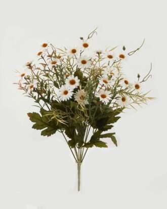 Artificial Flower 28*28*40cm Chrysanthemum *9 bush GS-16822090-W1 Flowers Bush YeahFlower is one of Chinese leading OEM manufacturers and exporters , supplying the silk flowers, wholesale artificial trees