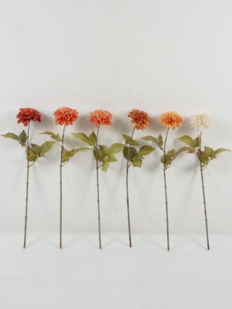 Artificial Flower 22*22*59cm Dahlia single stem GS-46322010-B1 Single Flowers 3,000+ sqm showroom with thousands of artificial flowers, plants & trees ready for global sourcing.