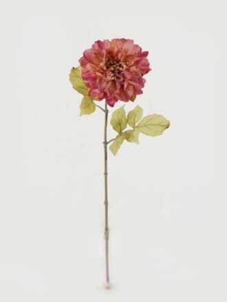 Artificial Flower 19*19*42cm Dahlia single stem GS-46322015-P1 Single Flowers 3,000+ sqm showroom with thousands of artificial flowers, plants & trees ready for global sourcing.