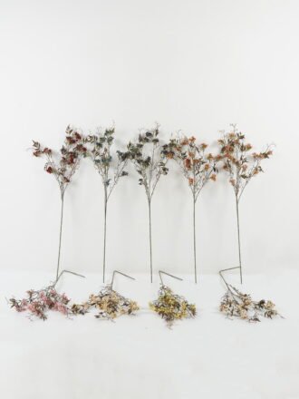 Artificial Flower 15*15*80cm Flowers *2 single stem GS-26222043-P1 Single Flowers 3,000+ sqm showroom with thousands of artificial flowers, plants & trees ready for global sourcing.