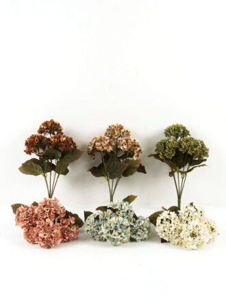 Artificial Flower 14*14*21cmFlower *12 bundle GS-07022002 Bouquet 3,000+ sqm showroom with thousands of artificial flowers, plants & trees ready for global sourcing.