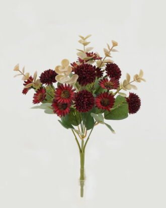 Artificial Flower 16*30cm Flower bush GS-31722004-R1 Flowers Bush YeahFlower is one of Chinese leading OEM manufacturers and exporters , supplying the silk flowers, wholesale artificial trees