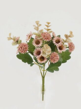 Artificial Flower 20*20*23cm Chrysanthemum *5 bush GS-31722001-O1 Flowers Bush YeahFlower is one of Chinese leading OEM manufacturers and exporters , supplying the silk flowers, wholesale artificial trees