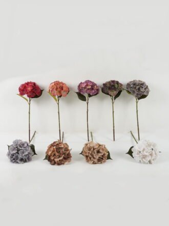 Artificial Flower 18*18*45cm Hydrangea single stem GS-68622003-Z1 Single Flowers 3,000+ sqm showroom with thousands of artificial flowers, plants & trees ready for global sourcing.