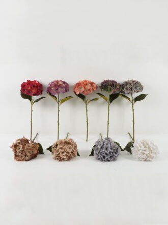 Artificial Flower 20*20*50cm Hydrangea single stem GS-68622005-Z1 Single Flowers 3,000+ sqm showroom with thousands of artificial flowers, plants & trees ready for global sourcing.