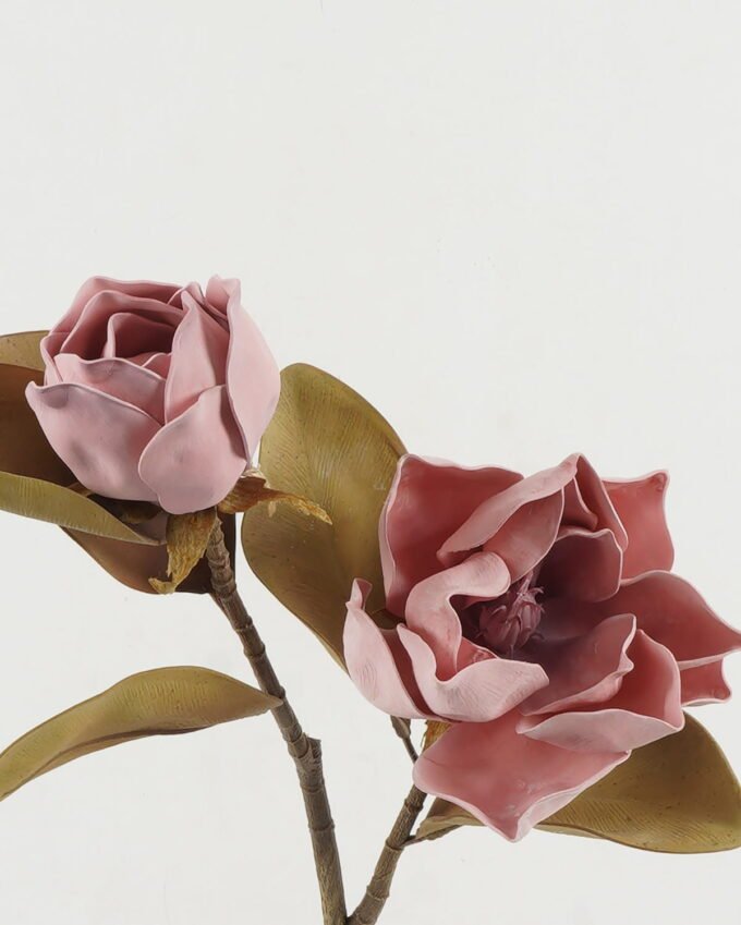 Artificial Flower 28*28*87cm Magnolia *2 single stem GS-10622011-R1 Single Flowers YeahFlower is one of Chinese leading OEM manufacturers and exporters , supplying the silk flowers, wholesale artificial trees