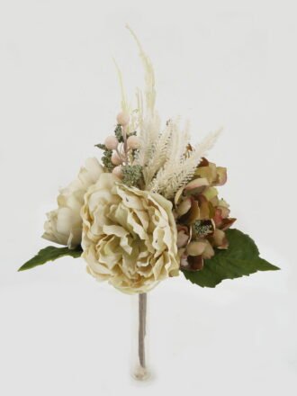 Artificial Flower 18*18*31cm Dahlia rose bush GS-27922220 Bouquet 3,000+ sqm showroom with thousands of artificial flowers, plants & trees ready for global sourcing.