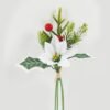 Artificial Flower 17*25cm  Poinsettia Bundle GS-52822028 Bouquet YeahFlower is one of Chinese leading OEM manufacturers and exporters , supplying the silk flowers, wholesale artificial trees