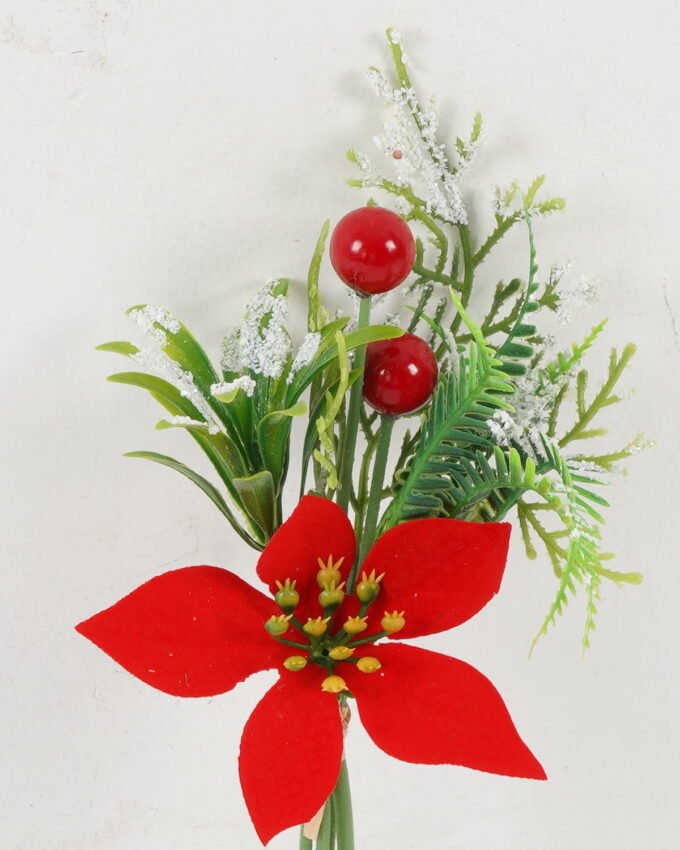 Artificial Flower 14*25cm  Poinsettia Bundle GS-52822033 Bouquet YeahFlower is one of Chinese leading OEM manufacturers and exporters , supplying the silk flowers, wholesale artificial trees