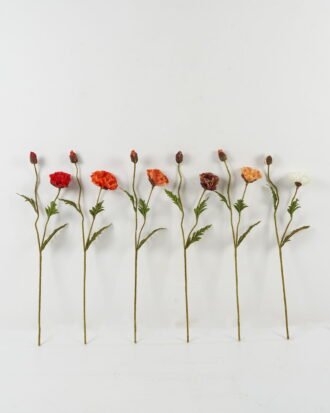 Artificial Flower 18*18*71cm Poppy *2 single stem GS-46322016 Single Flowers YeahFlower is one of Chinese leading OEM manufacturers and exporters , supplying the silk flowers, wholesale artificial trees