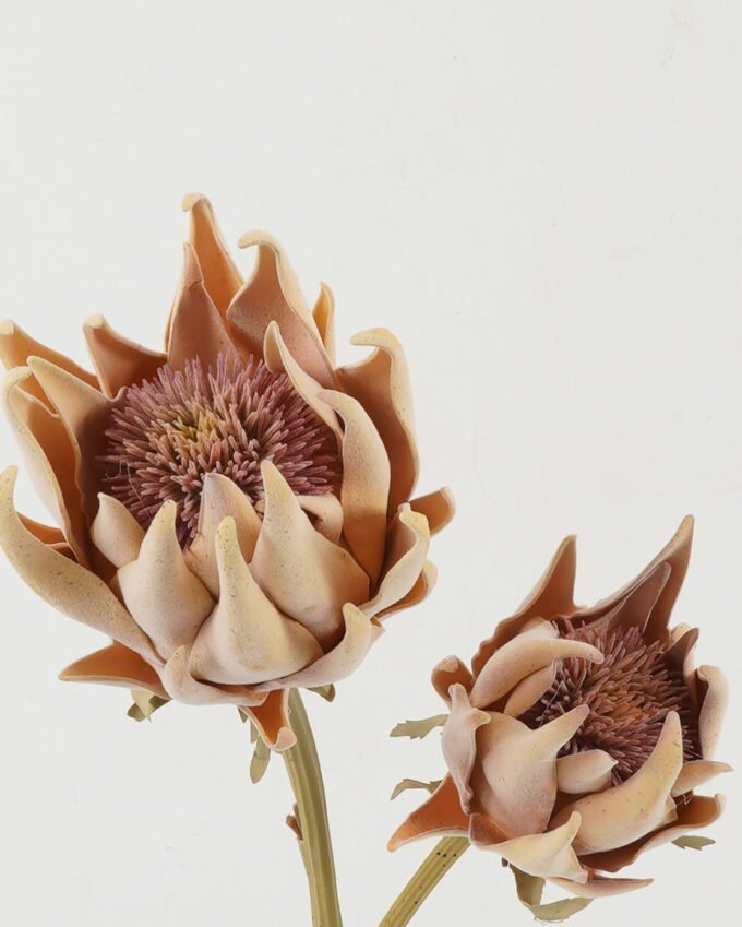 Artificial Flower 20*20*64cm Protea *2 single stem GS-10622007-O1 Single Flowers YeahFlower is one of Chinese leading OEM manufacturers and exporters , supplying the silk flowers, wholesale artificial trees
