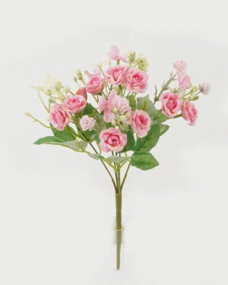 Artificial Flower 18*18*28cm Rose *5 bush GS-31722006-P1 Flowers Bush YeahFlower is one of Chinese leading OEM manufacturers and exporters , supplying the silk flowers, wholesale artificial trees