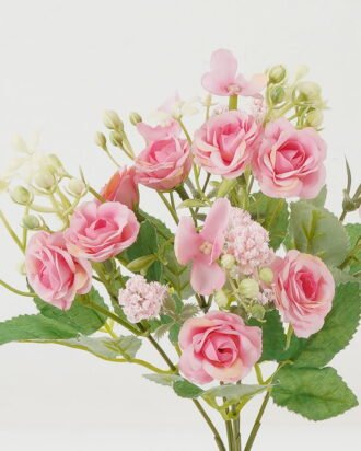 Artificial Flower 18*18*28cm Rose *5 bush GS-31722006-P1 Flowers Bush YeahFlower is one of Chinese leading OEM manufacturers and exporters , supplying the silk flowers, wholesale artificial trees