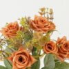 Artificial Flower Rose 7 bush GS-31722008-O1_5 Artificial Flower 22*22*33cm Rose *7 bush GS-31722008-O1 Flowers Bush YeahFlower is one of Chinese leading OEM manufacturers and exporters , supplying the silk flowers, wholesale artificial trees