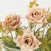 Artificial Flower 22*22*33cm Rose *7 bush GS-31722008-P2 Flowers Bush YeahFlower is one of Chinese leading OEM manufacturers and exporters , supplying the silk flowers, wholesale artificial trees