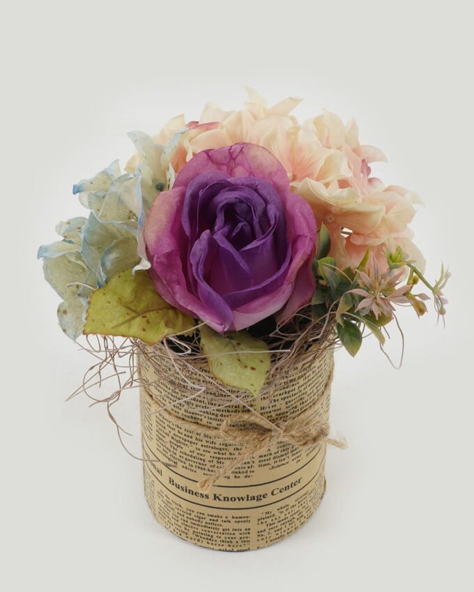 Artificial Flower Rose Hydrangea potted flower GS-65722027_5 Artificial Flower 18*18*20cm Rose Hydrangea potted flower GS-65722027 Single Flowers YeahFlower is one of Chinese leading OEM manufacturers and exporters , supplying the silk flowers, wholesale artificial trees