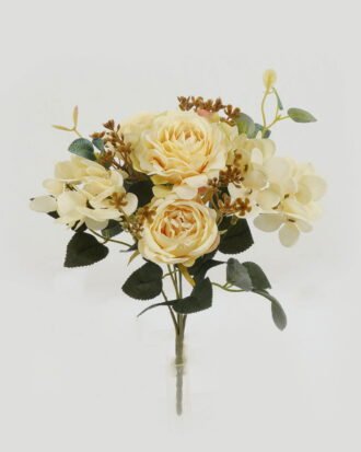 Artificial Flower 18*30cm Rose hush GS-31722003-W1 Flowers Bush YeahFlower is one of Chinese leading OEM manufacturers and exporters , supplying the silk flowers, wholesale artificial trees