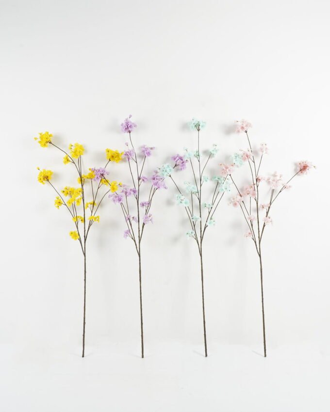 Artificial Flower 48*48*126cm Sakura single stem GS-53622018-O1 Single Flowers YeahFlower is one of Chinese leading OEM manufacturers and exporters , supplying the silk flowers, wholesale artificial trees