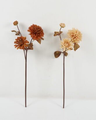 Artificial Flower 23*23*64cm chrysanthemum  *3 bush(Burn the side) GS-128J22002 Single Flowers YeahFlower is one of Chinese leading OEM manufacturers and exporters , supplying the silk flowers, wholesale artificial trees