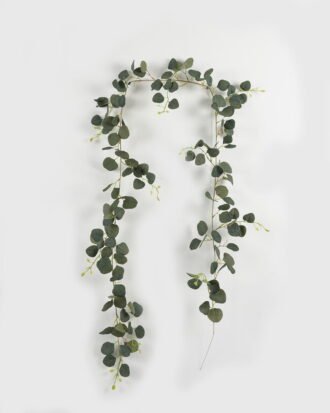 Artificial Plant 18*250cm 2# Eucalyptus garland GS-29822051SD Banners&Garlands YeahFlower is one of Chinese leading OEM manufacturers and exporters , supplying the silk flowers, wholesale artificial trees