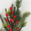 Artificial Plant 17*10*30cm Christmas pine needle single stem GS-32722003 Christmas Item YeahFlower is one of Chinese leading OEM manufacturers and exporters , supplying the silk flowers, wholesale artificial trees