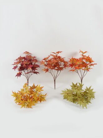 Artificial Plant 18*18*64cm Maple Leaf single stem GS-65722018CONTI-G1 Leaves&Sprays&Foliages 3,000+ sqm showroom with thousands of artificial flowers, plants & trees ready for global sourcing.