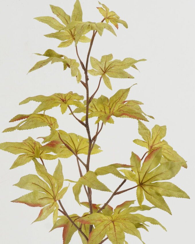 Artificial Plant 25*25*74cm Maple Leaf single stem GS-65722017CONTI-G1 Leaves&Sprays&Foliages YeahFlower is one of Chinese leading OEM manufacturers and exporters , supplying the silk flowers, wholesale artificial trees