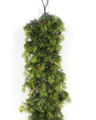 Artificial Plant 17*180cm Pine hanging GS-05522089 Banners&Garlands YeahFlower is one of Chinese leading OEM manufacturers and exporters , supplying the silk flowers, wholesale artificial trees