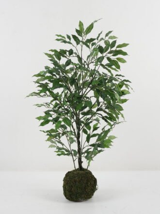 Artificial Tree 80cm 5 inch grass ball mini white border banyan GS-30422064 Tree&Plant 3,000+ sqm showroom with thousands of artificial flowers, plants & trees ready for global sourcing.